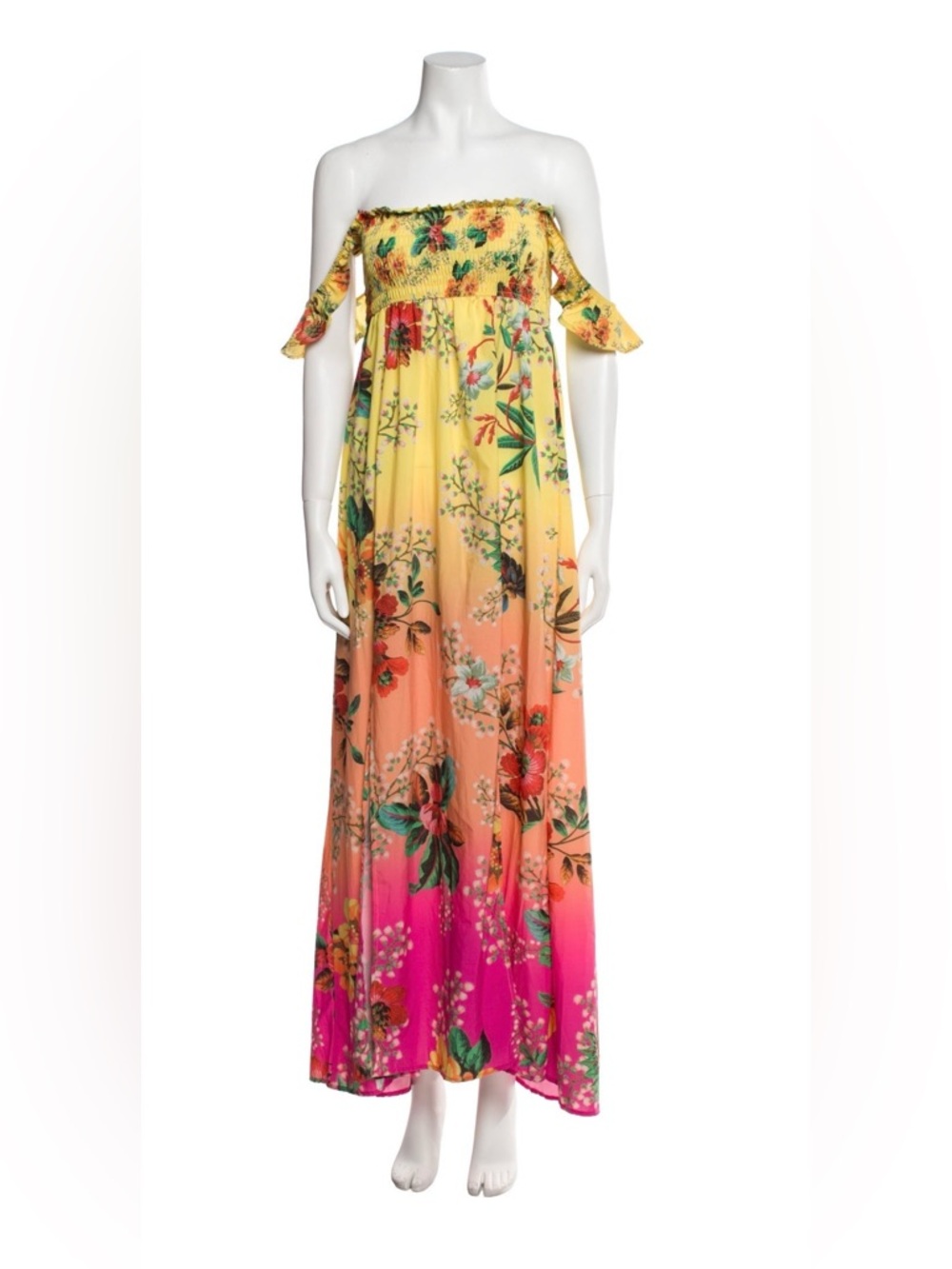 Agua bendita Leo dress in pink paradiso